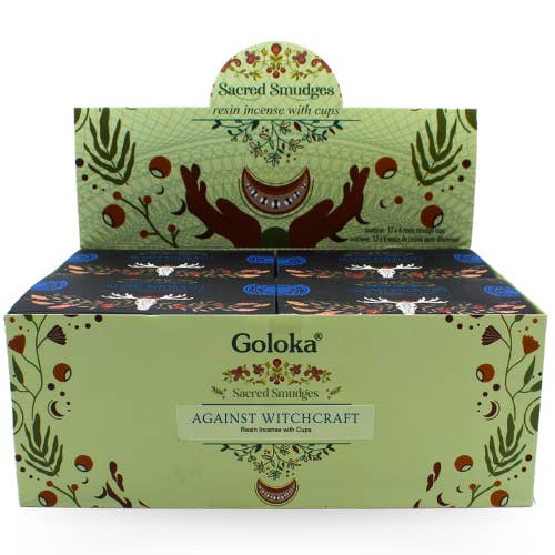 Green Tree - Wholesale Incense - Goloka Against Witchcraft Smudge Cups