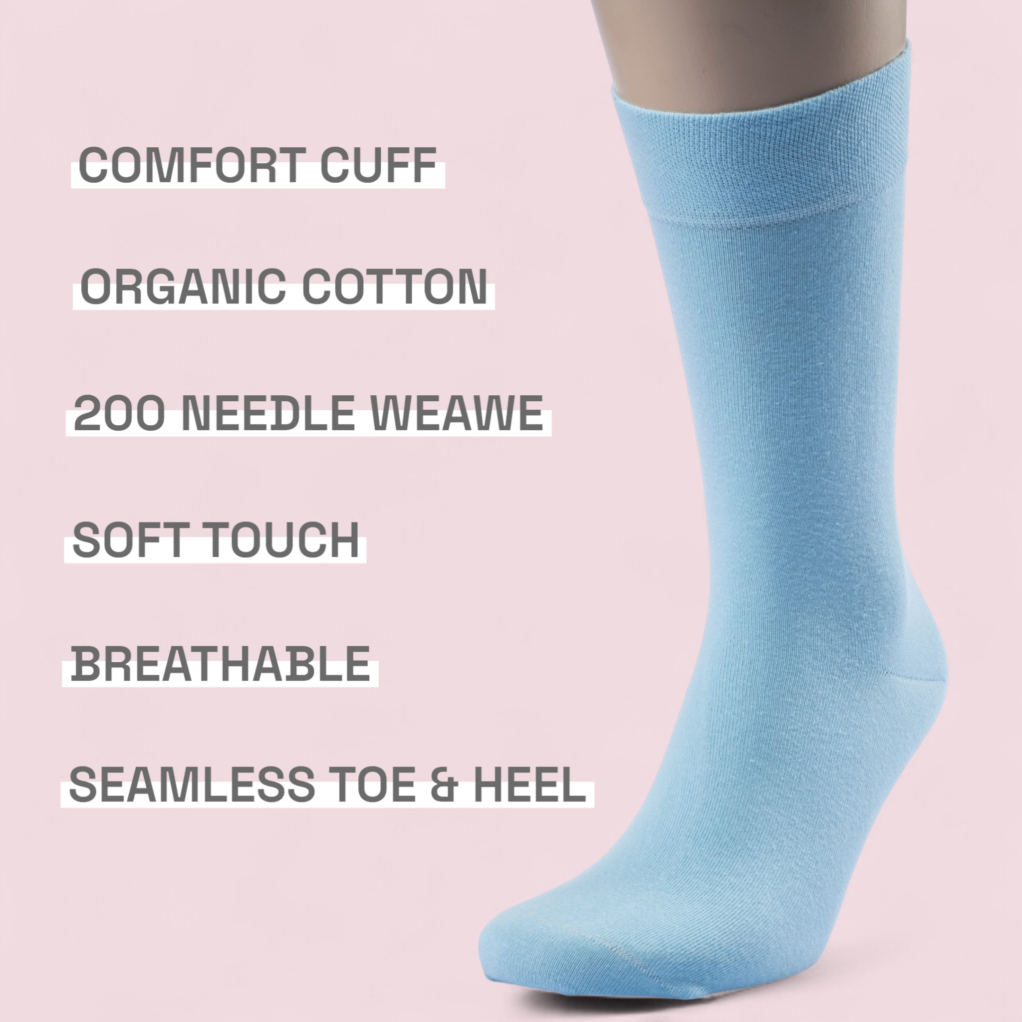 ONESCK – wholesale Strumpor - Dam – Pastellmix strumpor: Grossistkit med 90 strumpor2