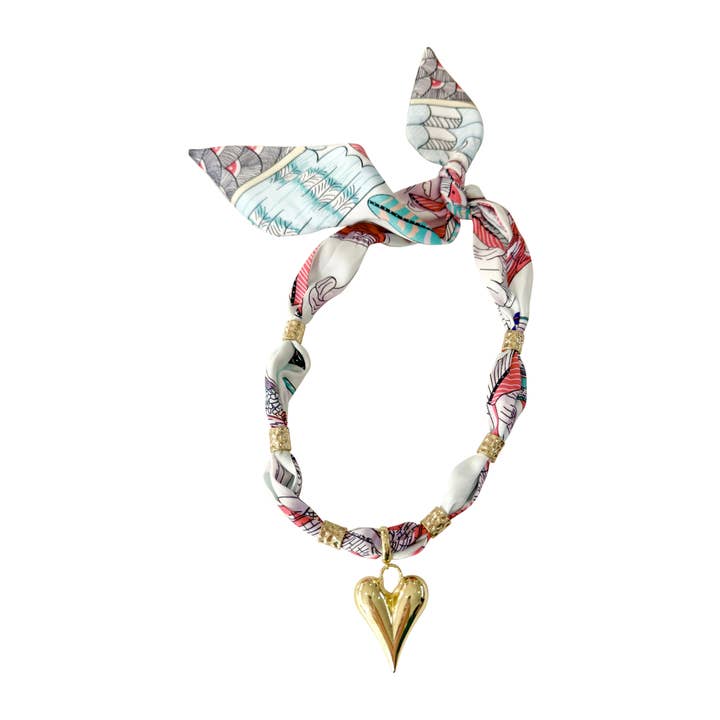 Gemelli - Wholesale Pendant/Charm Necklace - Palm Scarf Necklace