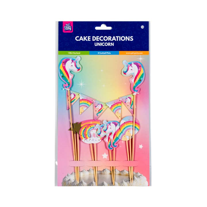PD Party - Wholesale Cake/Cupcake Topper - Cake decorations - Unicorn1