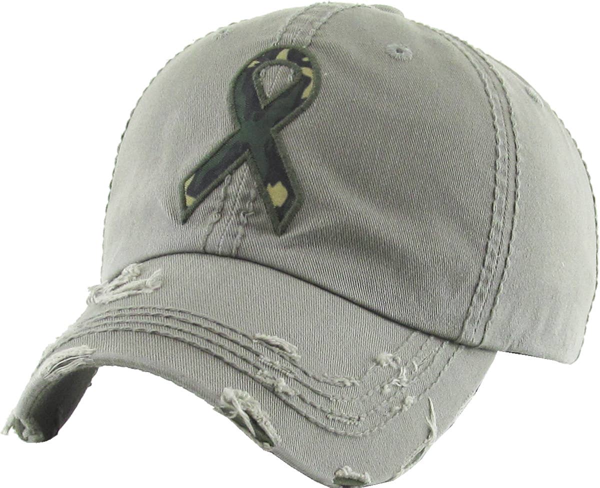 KBETHOS - Wholesale Baseball Cap - Men's - Camo Ribbon Vintage Ballcap10