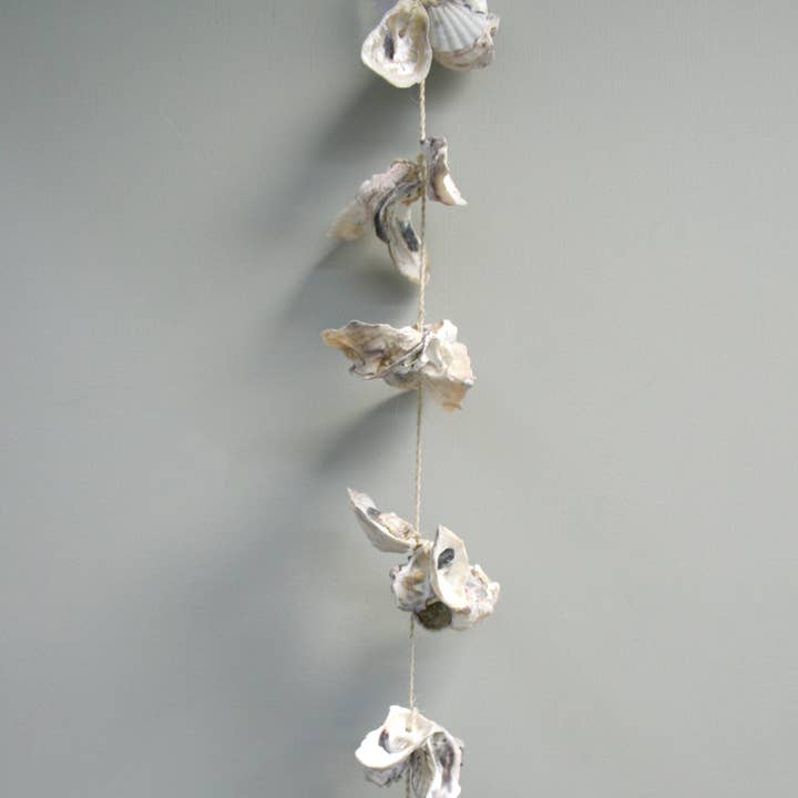 Modern Eastern by Contrast Inc. – Arco de bandeirinhas por atacado – Corda de guirland de ostra 72"1