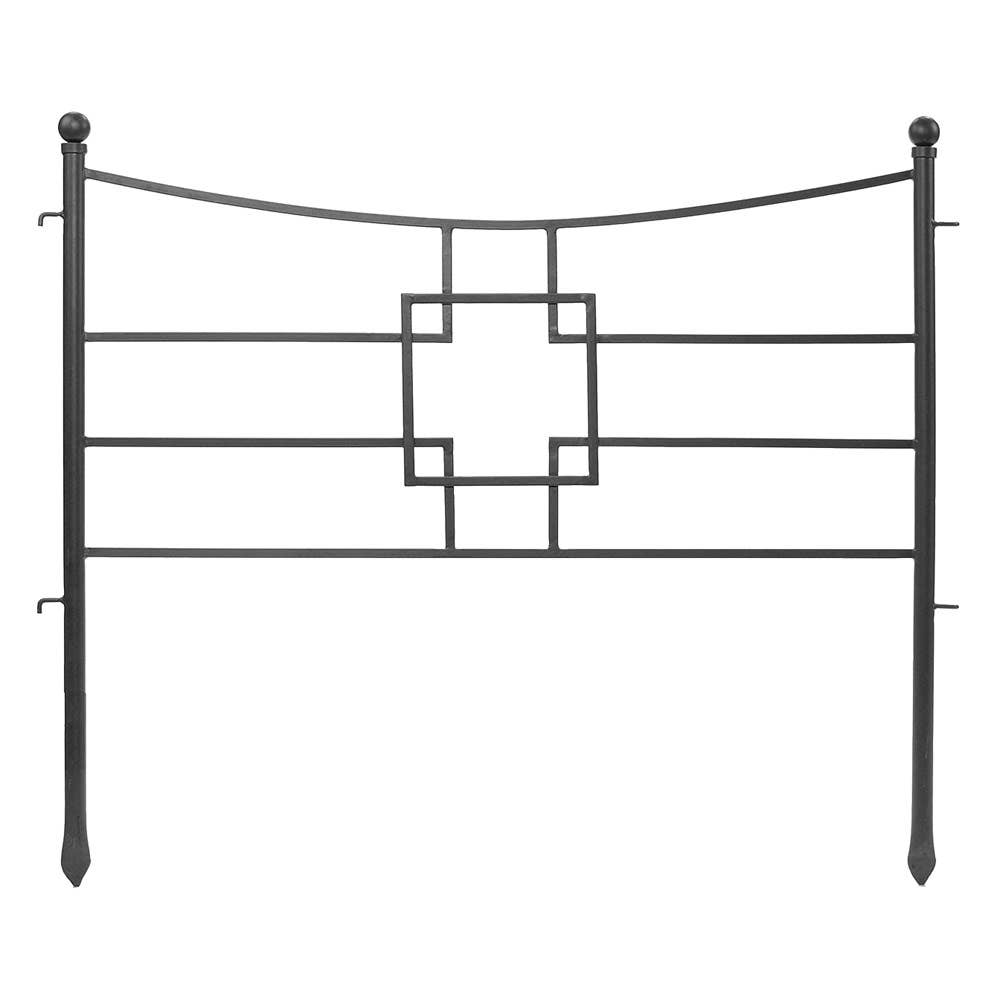 ACHLA Designs - Wholesale Outdoor ornament/decor - Square-on-Squares Fence Section, Pack of 41