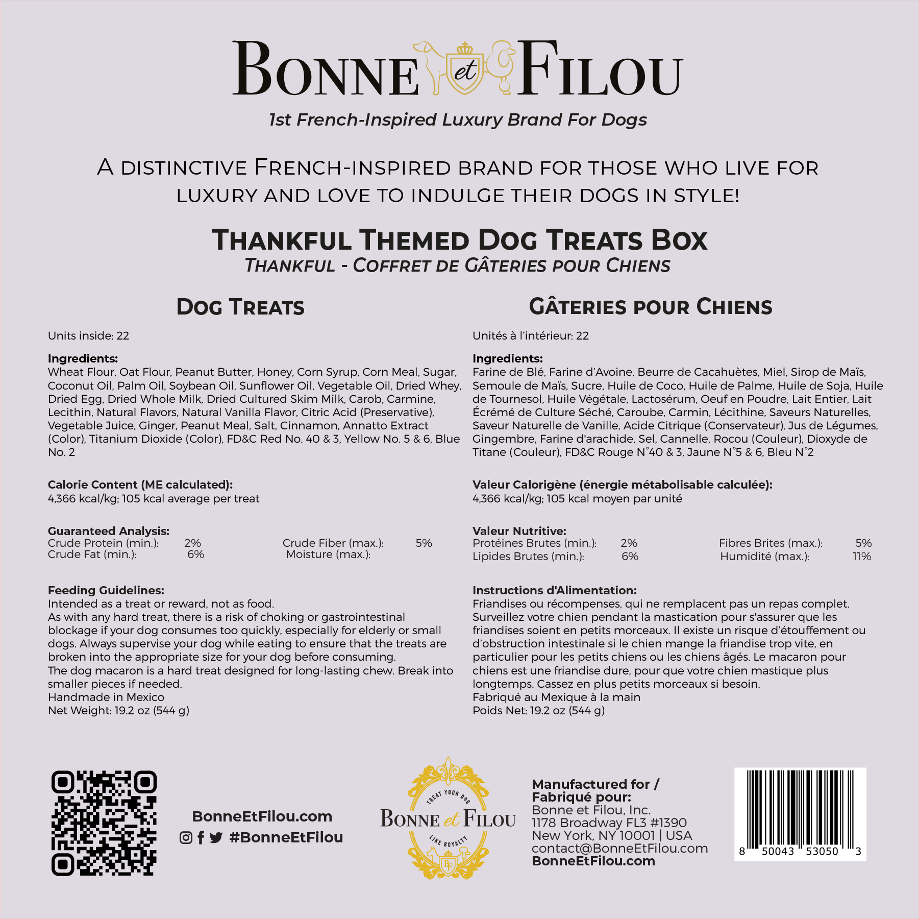 Bonne et Filou - Wholesale Hondenkoekjes - Hond - Dankbare hondenkoekjes geschenkdoos | Honden cadeaus7