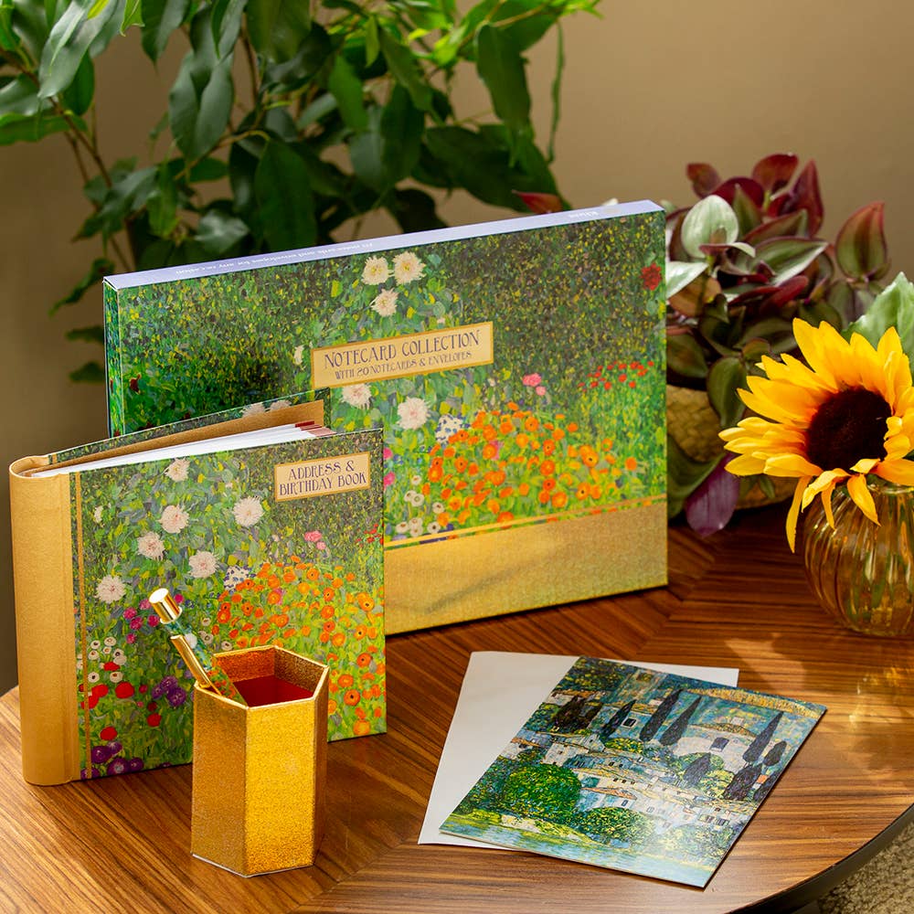 The Gifted Stationery Company - Wholesale Stationery/Notecard Set - Notecard Collection - Klimt3