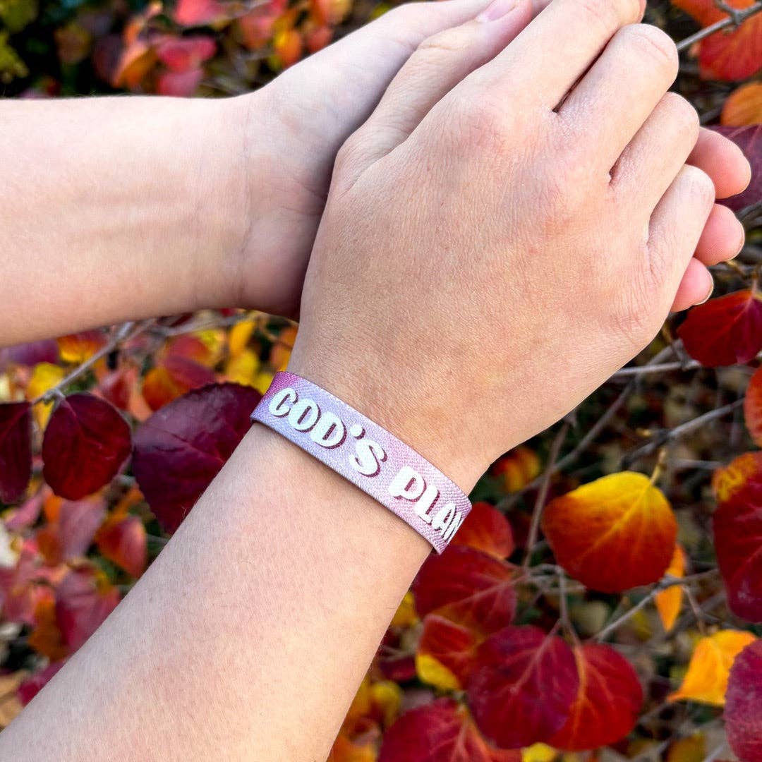 Free Luma - Wholesale Woven/Braided Bracelet - God's Plan NFC Bible Verse Bracelet1