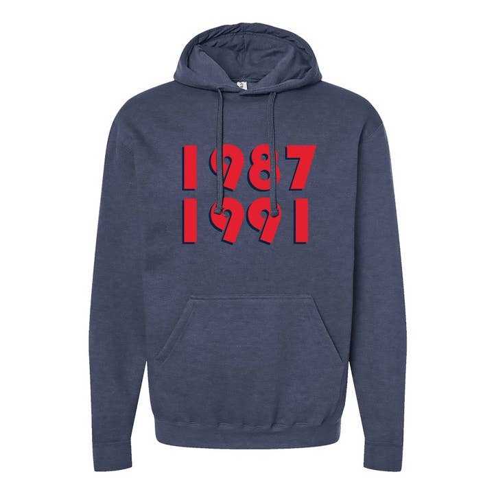 Chandail à capuchon Minnesota 1987 1991 pour la vente par Minnesota Awesome