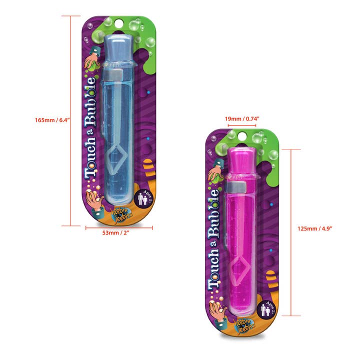 Heebie Jeebies - Wholesale Bubble Wand - Kids - Touchabubbles in Scientific Beaker
