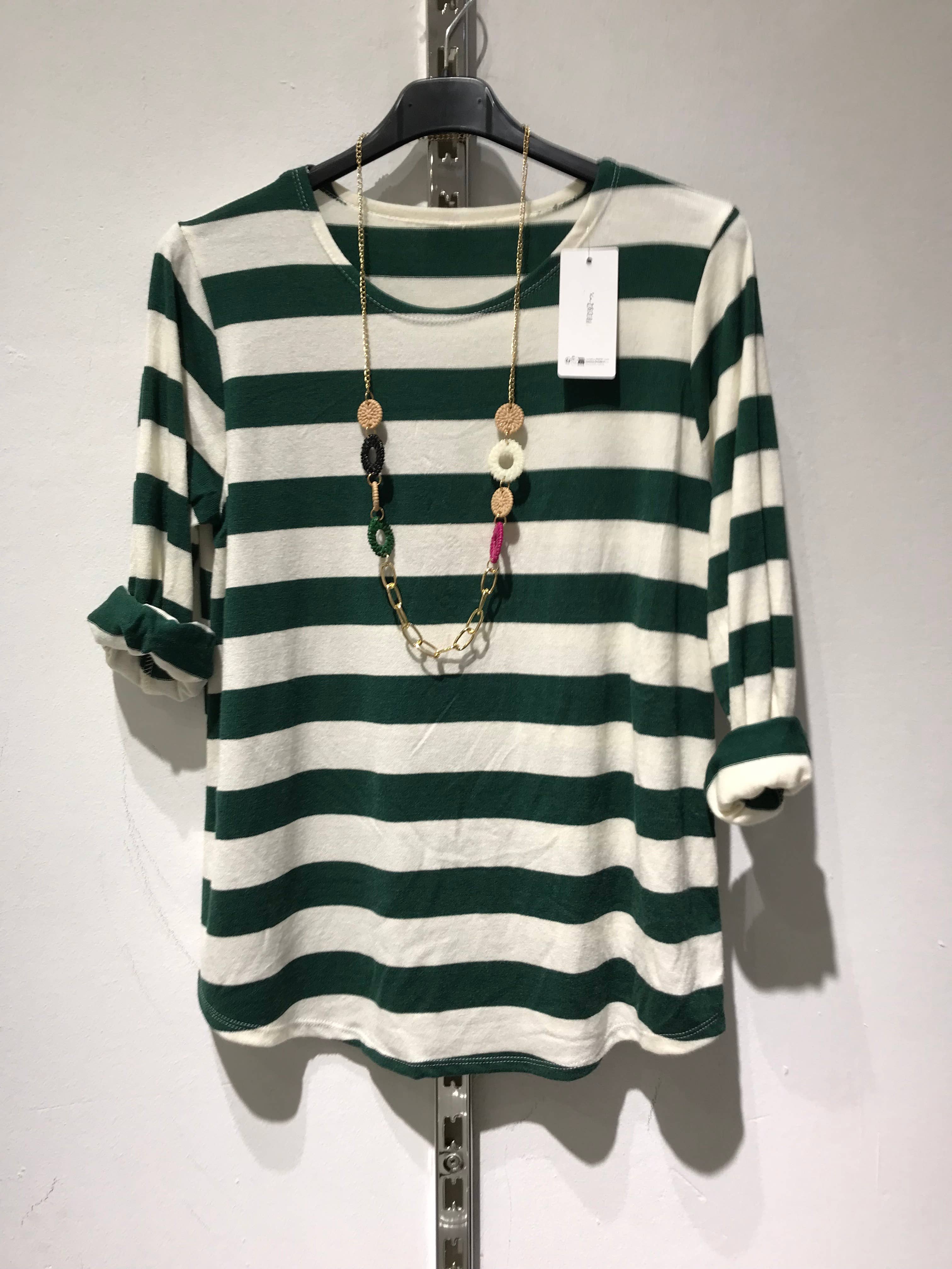 Only Yuan – wholesale Knit top – Women's – ref 26381 stripe sweater9
