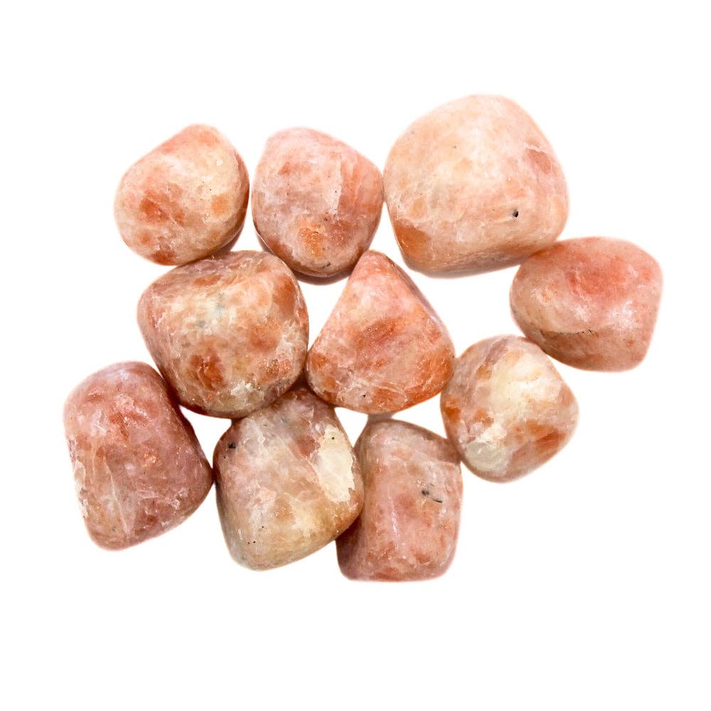 Earths Elements Wholesale - Vente Pierre et cristal de spiritualité - Cristal roulé - Sunstone, 2 livres0