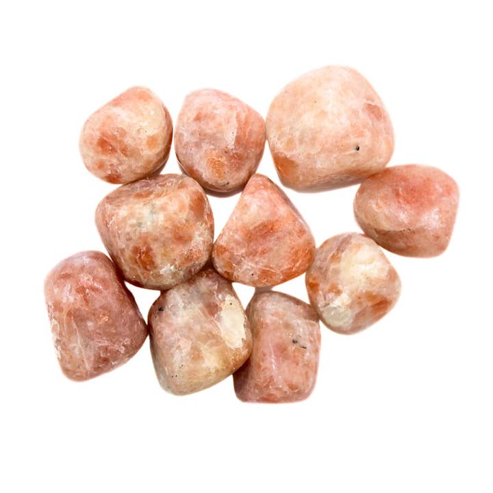 Earths Elements Wholesale - Vente Pierre et cristal de spiritualité - Cristal roulé - Sunstone, 2 livres