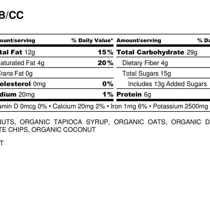 Super Surf Snack - Wholesale Snack Bar - Peanut Butter Chocolate Chip-Super Surf Snack organic bar5