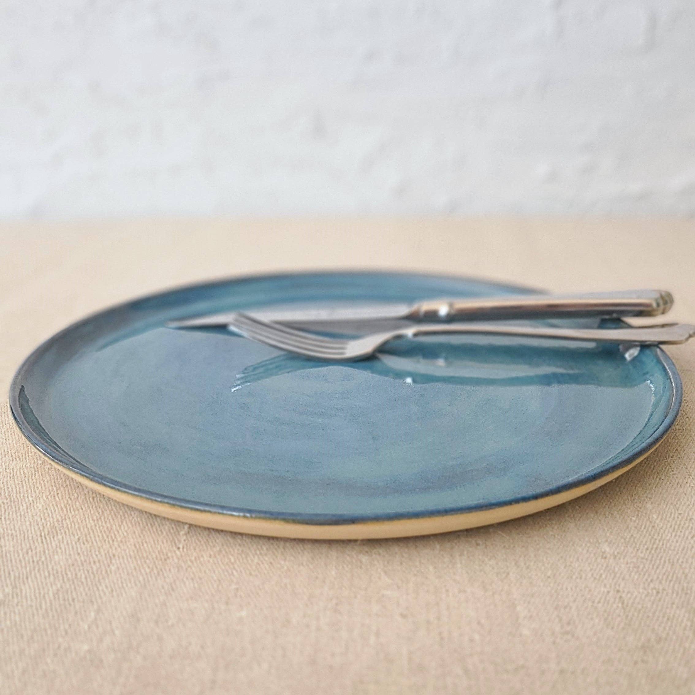 Katie L Thompson Designs – wholesale Dinner plate – Midnight Blue Classic Dinner Plate2