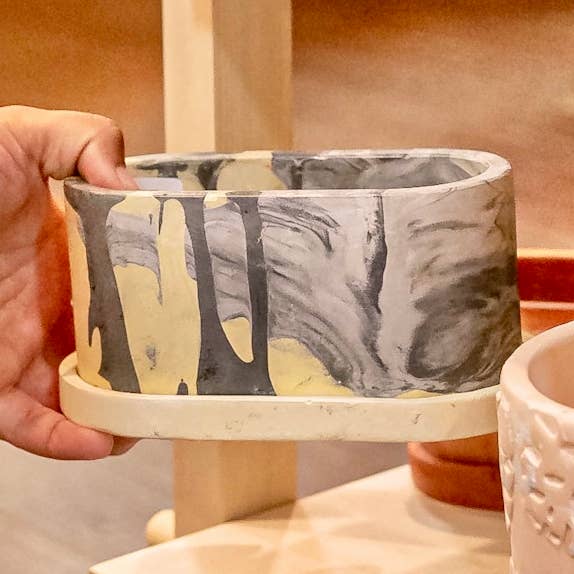 The Plant Committee - Venta al por mayor Macetas - Jardinera ovalada0