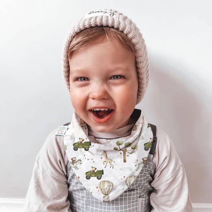 All4Ella – wholesale Bandanahaklapp – Bandana Haklappar 2st - Krokodil