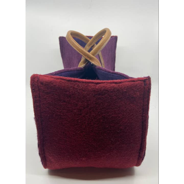 Fibres of Life - Wool & Felt - Wholesale Tote Bag - Women's - The Grab-&-Go Carry All | Felt Wool Tote Bag | Soft Yarn Bag43