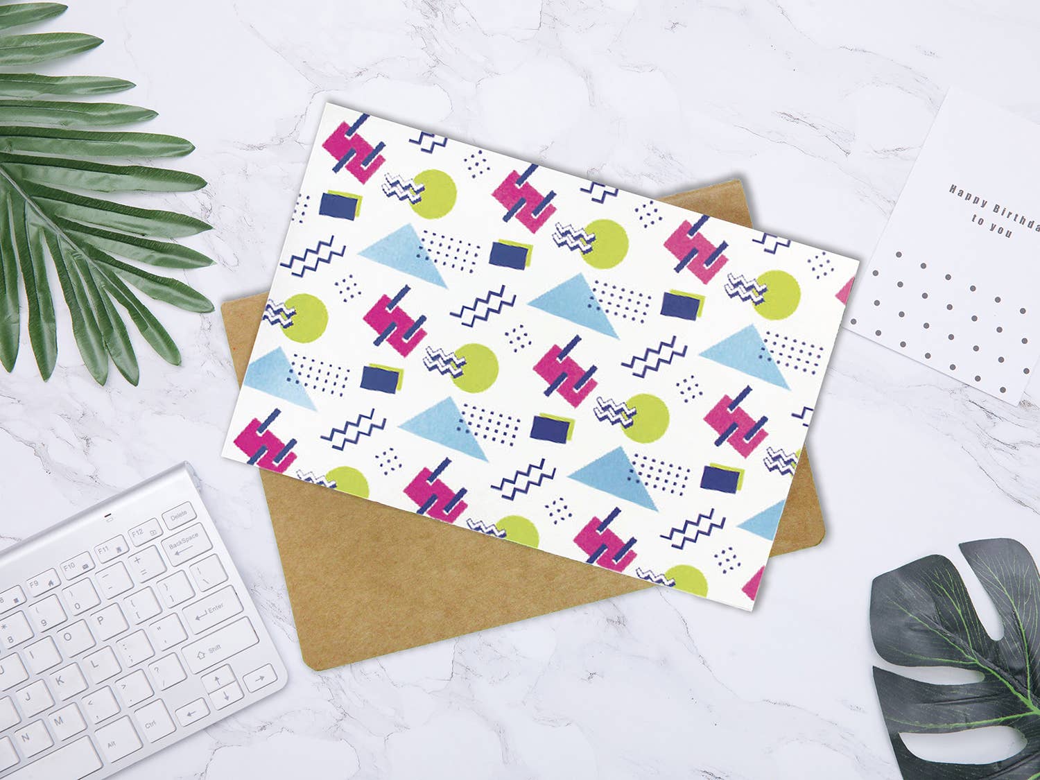 Tiny Mills - Wholesale Everyday Greeting Card - 80's Themed Retro - 36 Pack Assorted Greeting Cards7