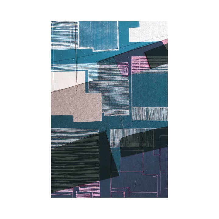 Blauwdruk 5 A3 posterprint voor wholesale door heraldblack