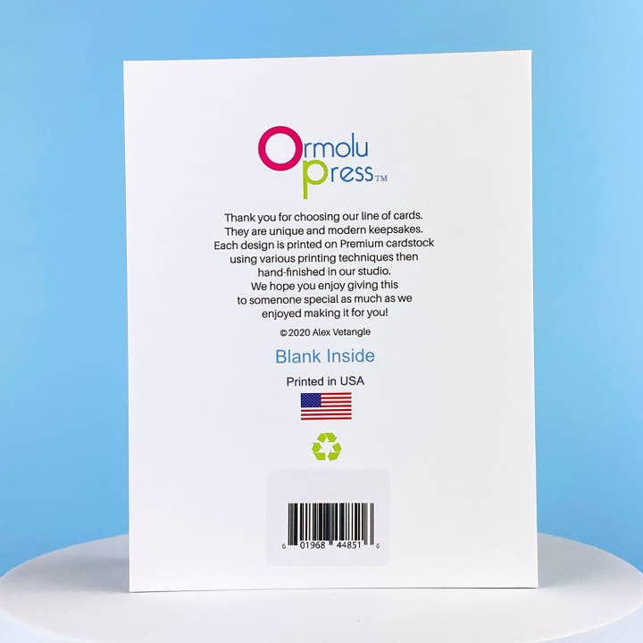 Ormolu Press - Wholesale Love Card - Love | Valentine's Card1