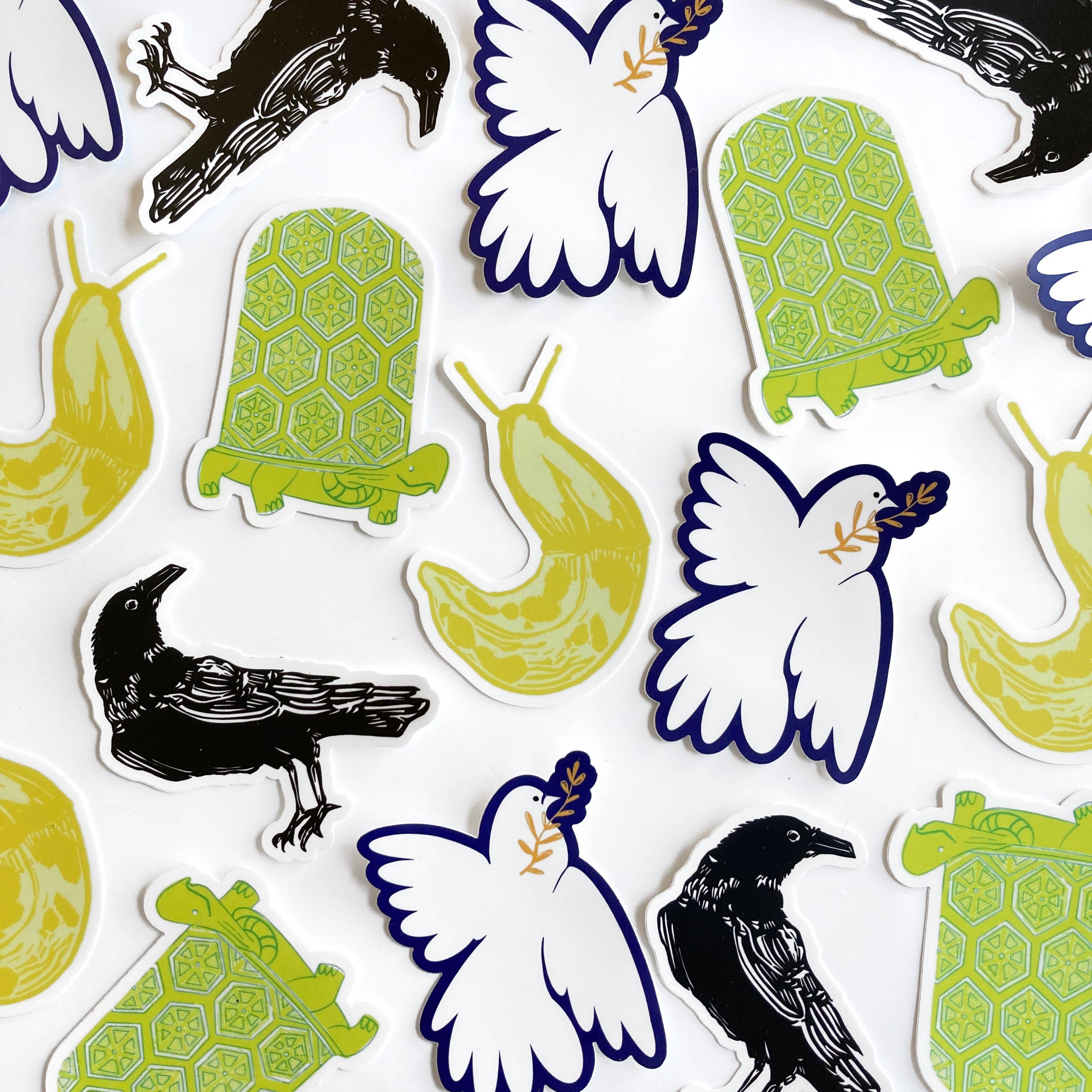 Pier Six Press - Wholesale Sticker - Banana Slug - Vinyl Sticker2