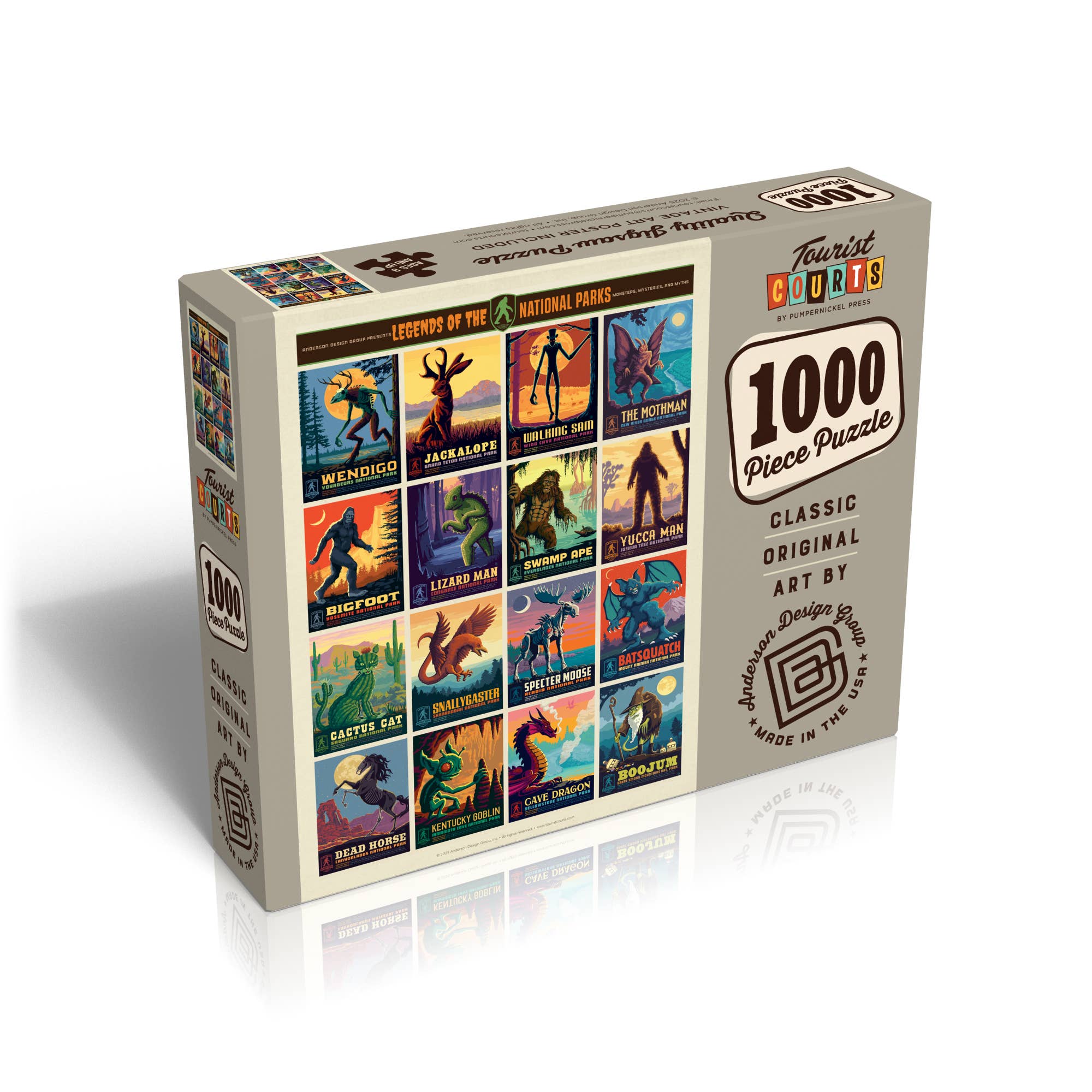 Tourist Courts - Wholesale Puzzle - Adult - Legends of the NP Puzzle3
