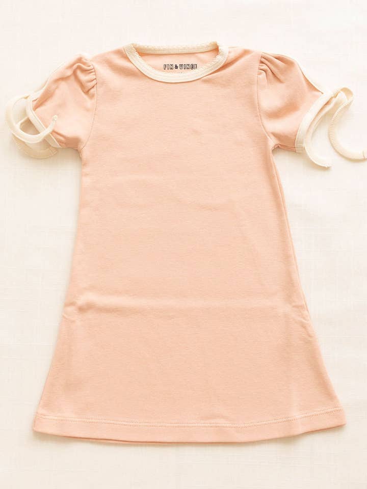 FV tie dress | petal for wholesale by New Grain