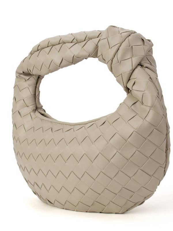 The Charlize | Knotted Woven Handbag for wholesale by Babs + Birdie
