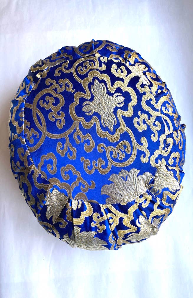 Ganesh Himal Trading - Wholesale Meditation Supplies - Zafu Meditation Pillow- Brocade4