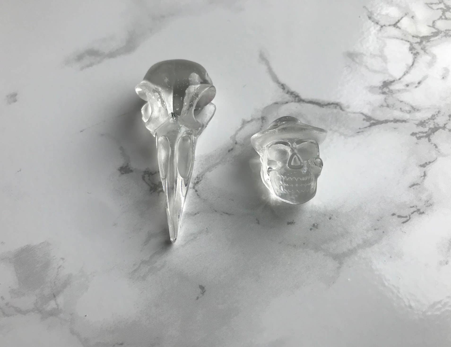 EllaRaeMouldsVinyls - Wholesale Knutselbenodigdheden - Raven's Skull siliconen mal2