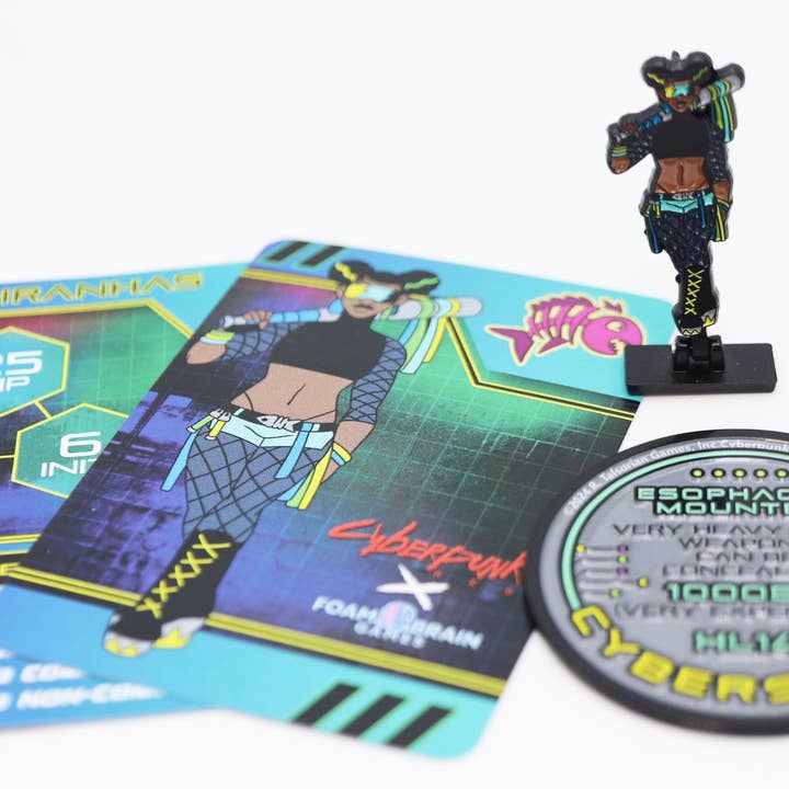 Foam Brain Games - Wholesale Dice - Cyberpunk RED: Gangs and Gear Mystery Loot5