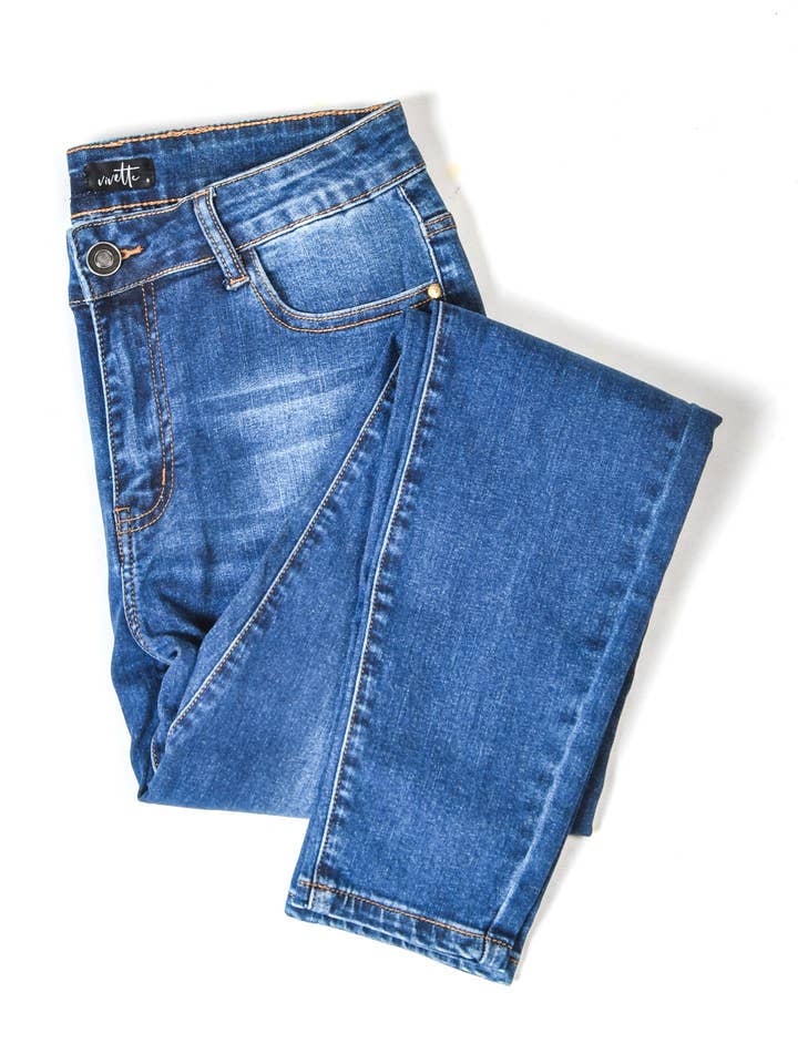 Everyday Denim Skinny Jeans for wholesale by Vivette Apparel