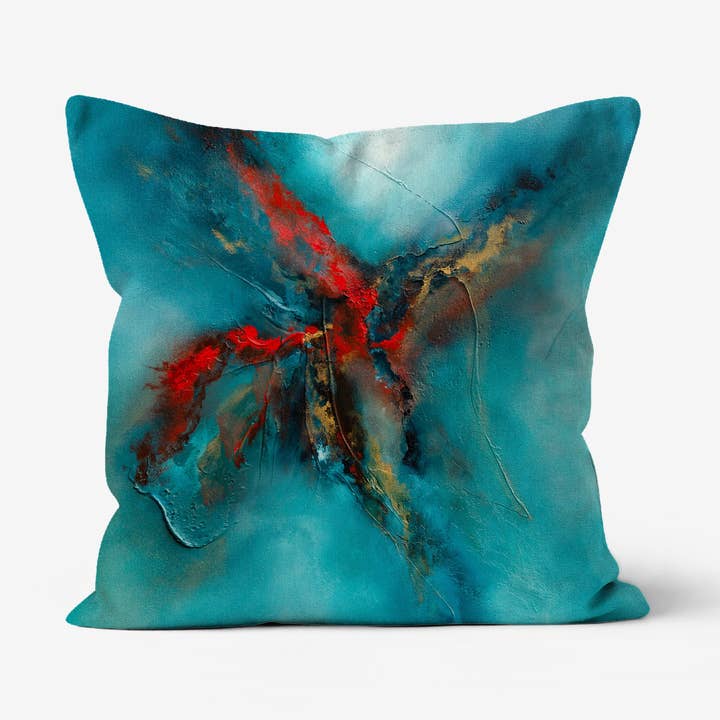 Illuminae Cushion for wholesale by Lisa James Art