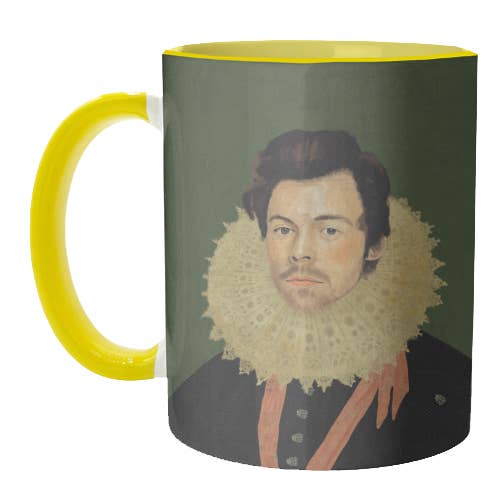 ART WOW - Vente Tasse à café - Tasses 'Harry Renaissance Portrait'