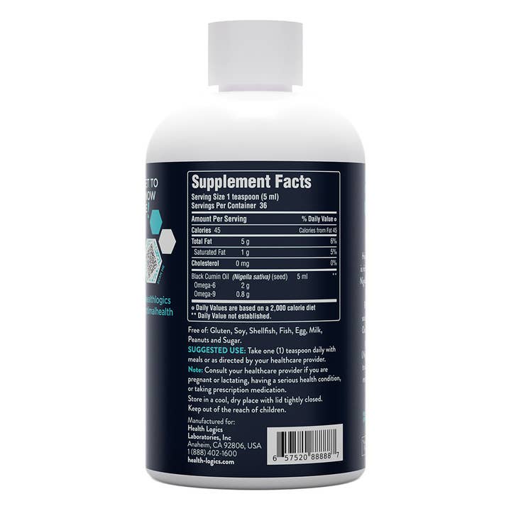 Health Logics - Wholesale Oral supplement/vitamin - Black Seed Oil! 180 ml2