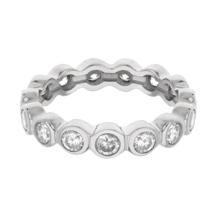 925 Eternity Band for wholesale by Lauren G Adams