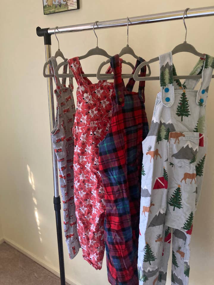 Baby- en kinderbroeken tuinbroeken voor wholesale door Crafty Working Mama