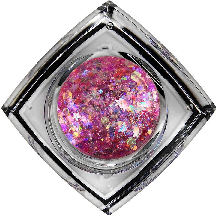 Pink Lux Bolt Balm Chunky Glitter Gel for wholesale by Elektra Cosmetics