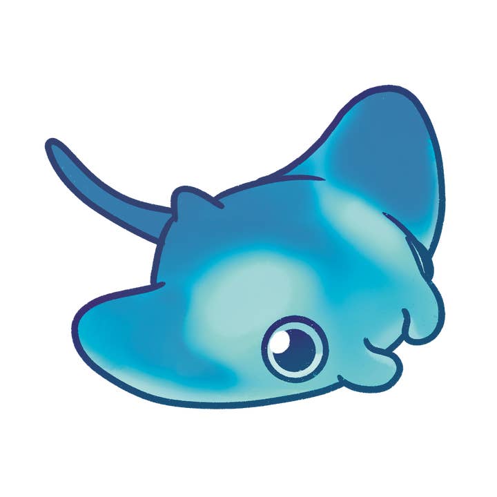 Rextooth Studios - Wholesale Sticker - Stingray Sticker0