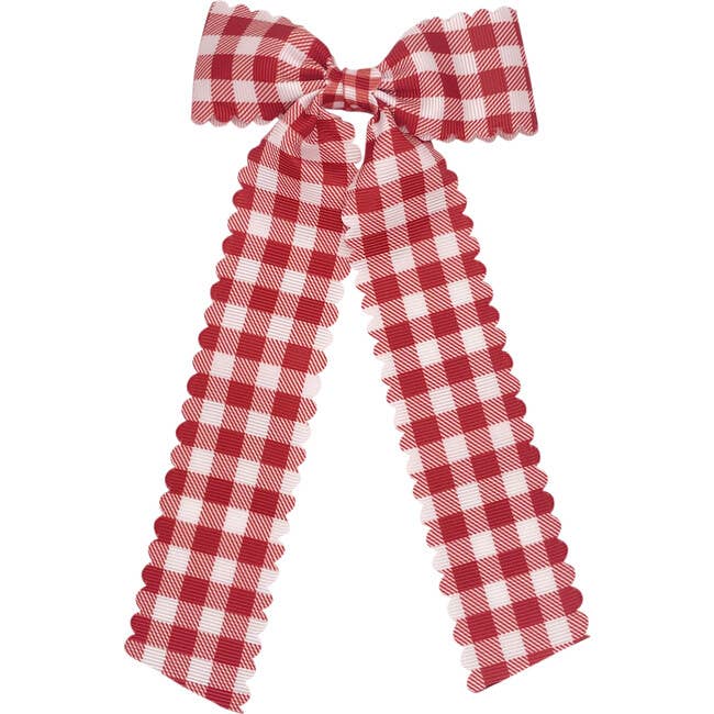 Winn and William - Wholesale Hair Bow - Kids - Gingham Long-tail bow4