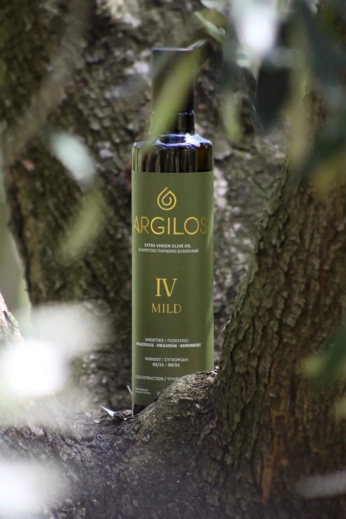 ARGILOS - Wholesale Olive Oil - ARGILOS IV MILD Greek Extra Virgin Olive Oil (500ml)8