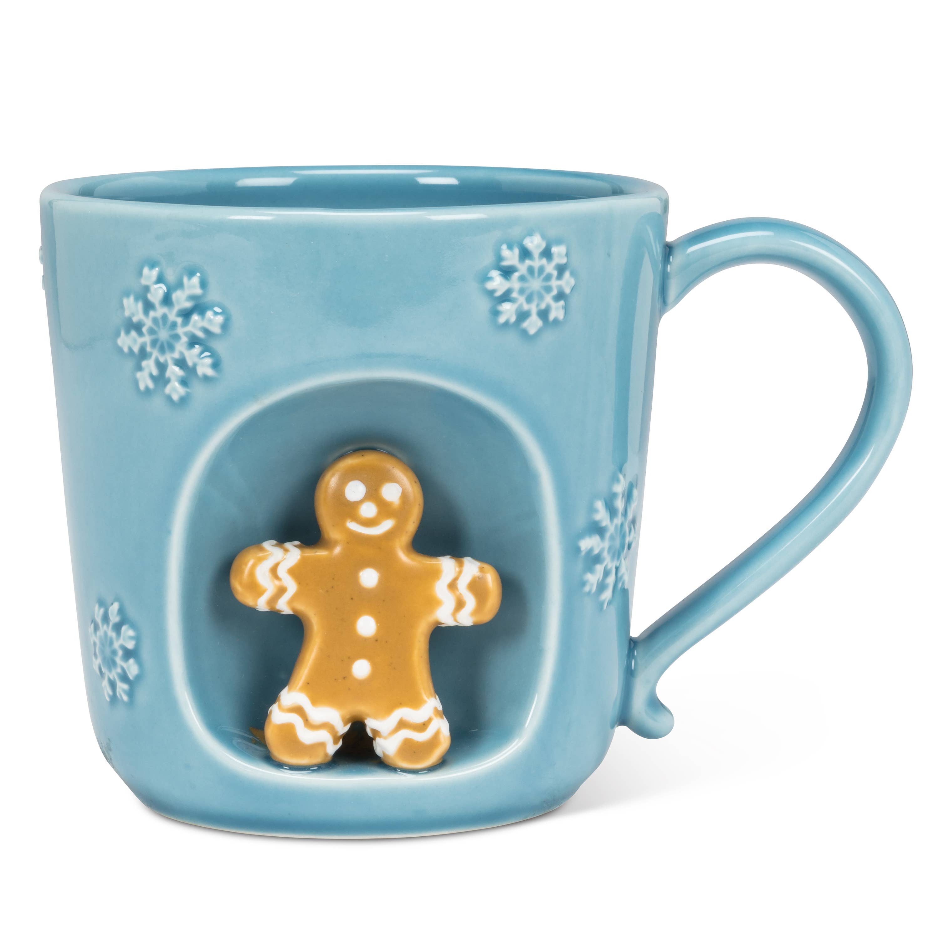 Abbott - Wholesale Coffee Mug - Snowflake Mug with Holiday Characters2