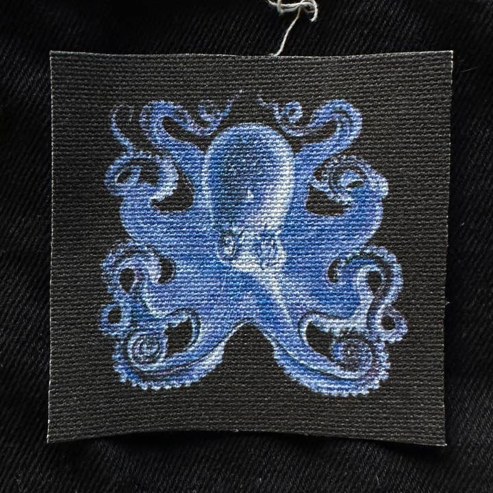 Remendo de Tecido Azul com Polvo para Coser por atacado de Espi Lane