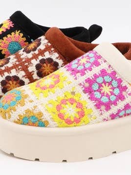 MUILTJES MET PLATEAUZOOL, GEBREID ONTWERP voor wholesale door Andrea Bijoux