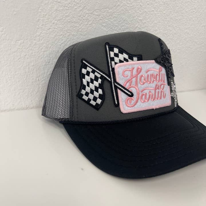 Charlie Grey - Wholesale Trucker Hat - Women's - Howdy Darlin’ Western Trucker hat