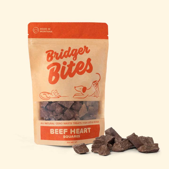 Bridger Bites, LLC - Wholesale Pet Treats - Dog - Freeze-Dried Beef Heart2