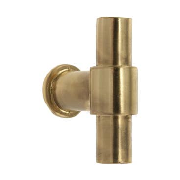 T-greep type "T" Classic in satijnmessing voor wholesale door CAMBESA