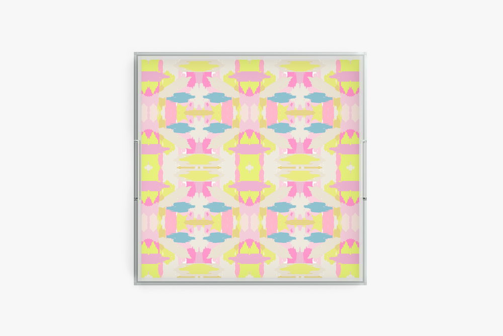 Clairebella Personalized Gifts & Pillows - Wholesale Decorative Tray - Mila Acrylic Tray | Acrylic Tray | Dinner Table Trays5