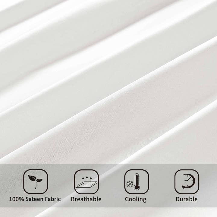 Cottonpassion_US - Wholesale Sheet Set - 4 Piece Cotton Sateen Sheet Set 400 TC embroidered