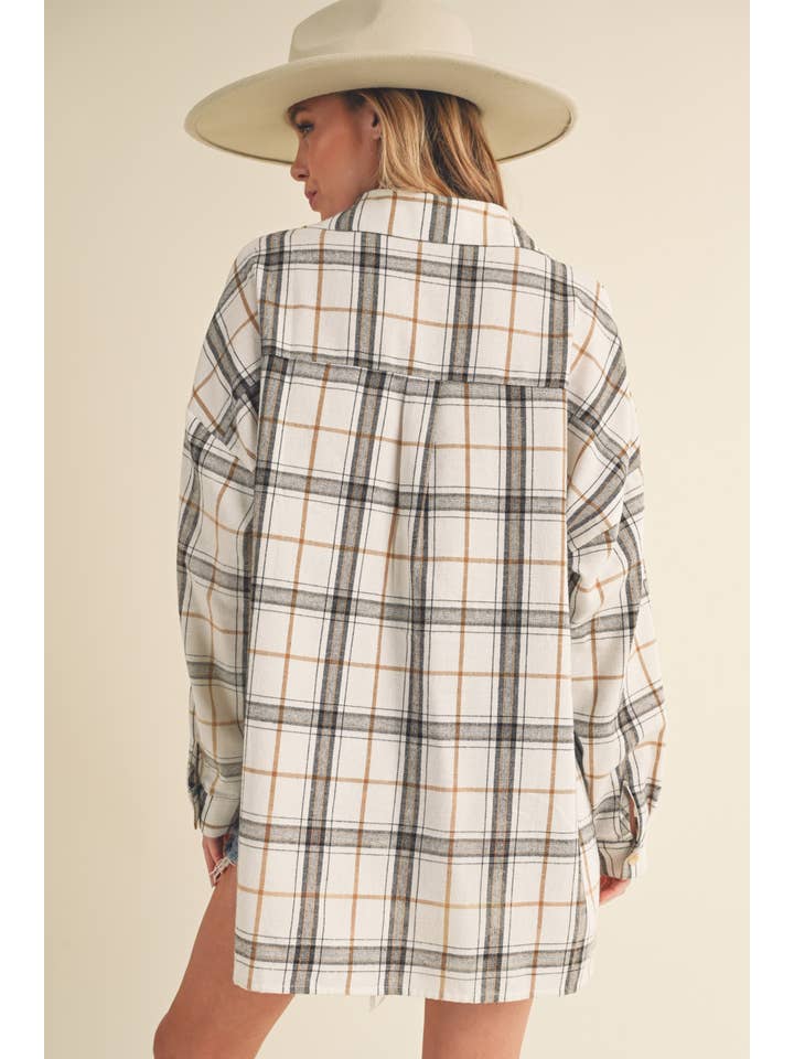 AEMI + CO - Wholesale Button Down Shirt - Women's - 8208CN Tamra Shirt 115