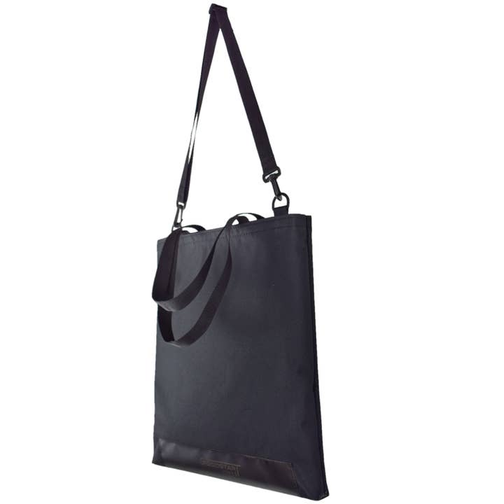 GOODSTART JONES – Großhandel Tragetasche – Unisex – Große Einkaufstasche 45x35 cm | SCHWARZ